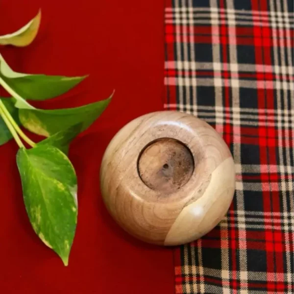 کاسه آجیل‌خوری چوب گردو